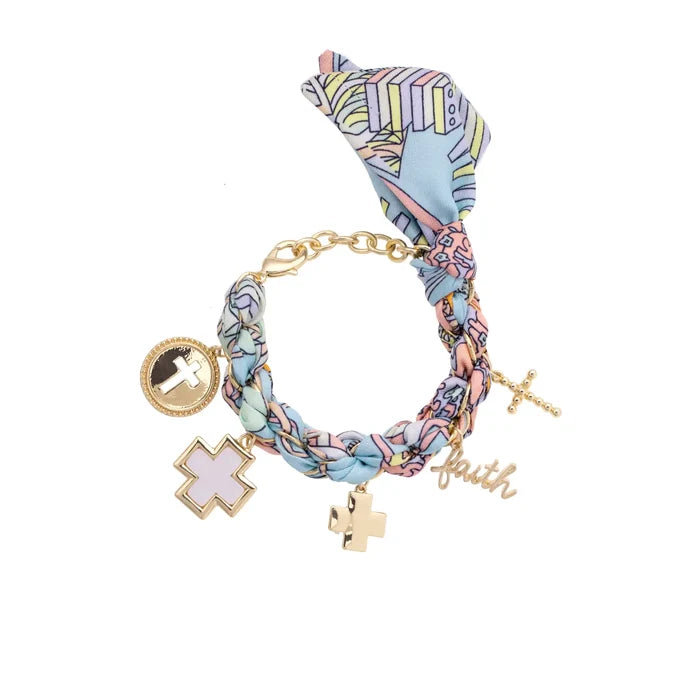 Scarf Bracelet - Greige Goods