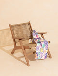 Serviette de plage à motifs