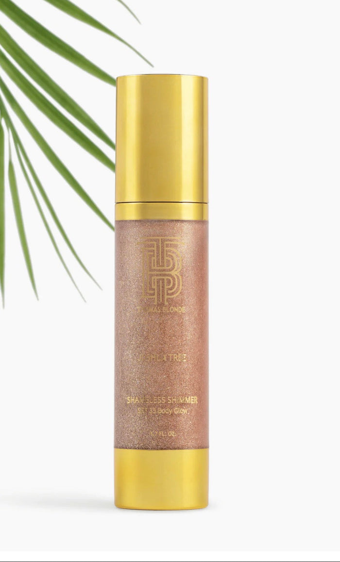Shameless Shimmer Body Glow Sunscreen