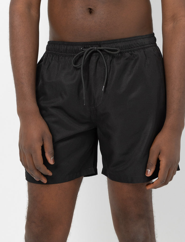 Short maillot à taille élastique