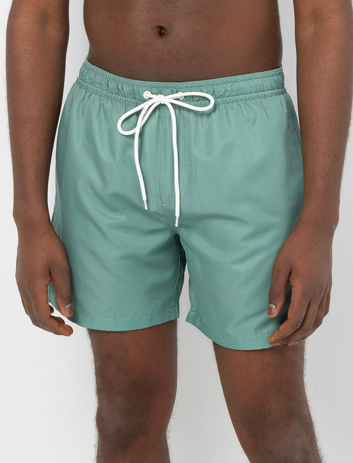 Short maillot à taille élastique