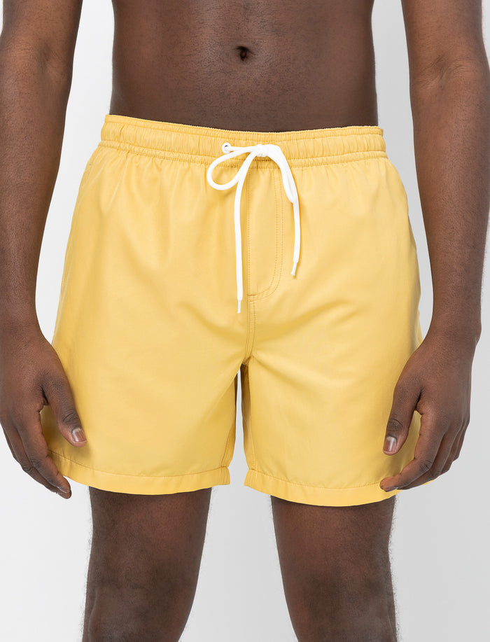 Short maillot à taille élastique