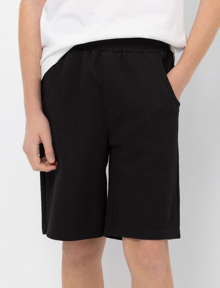 Short ouaté à taille élastique