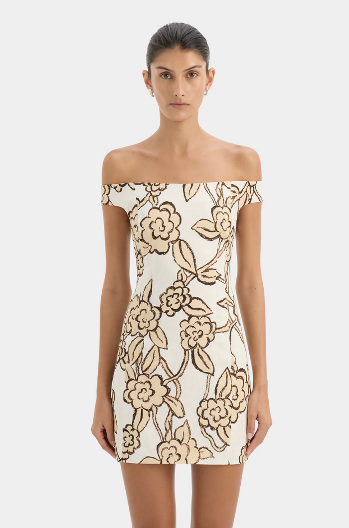 SIR. Elodie Off Shoulder Mini Dress - Patale