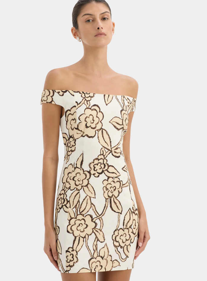 SIR. Elodie Off Shoulder Mini Dress - Patale