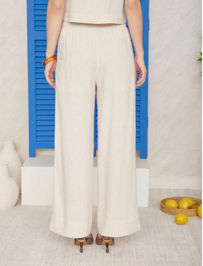 Smocked Waist Pants