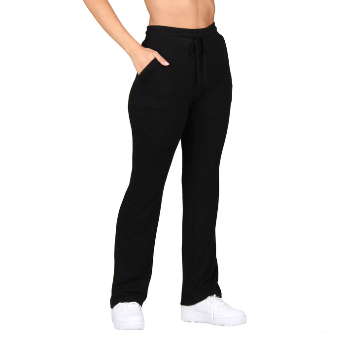 Solid Knitted Pants