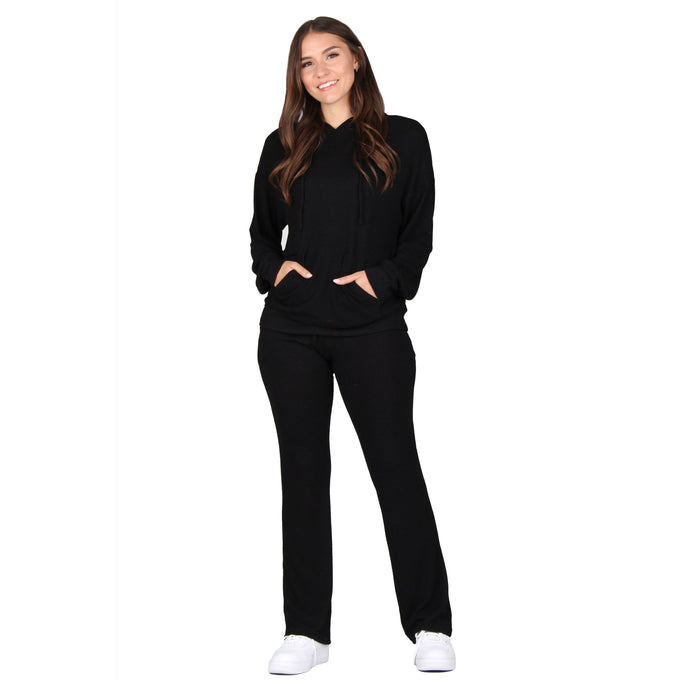 Solid Knitted Pants
