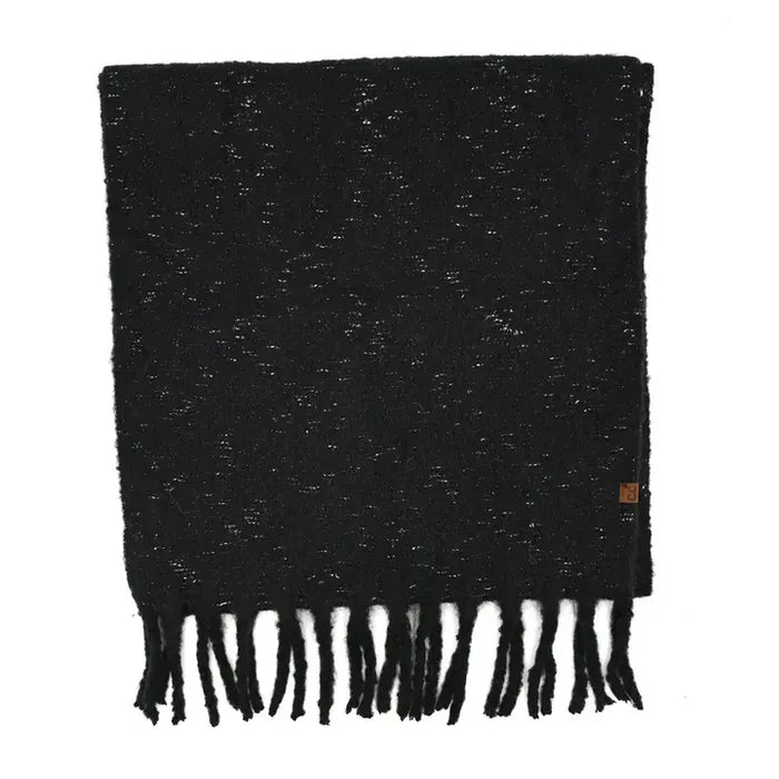 Solid Woven Scarf - Greige Goods