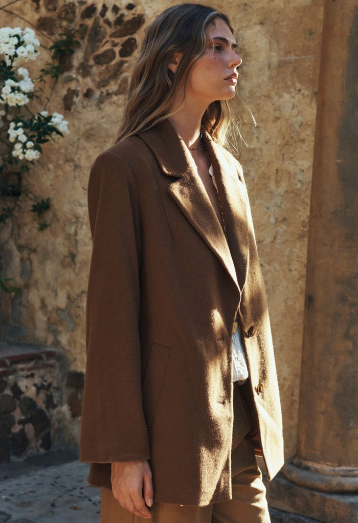 Spell Dilettante Coat - Brick