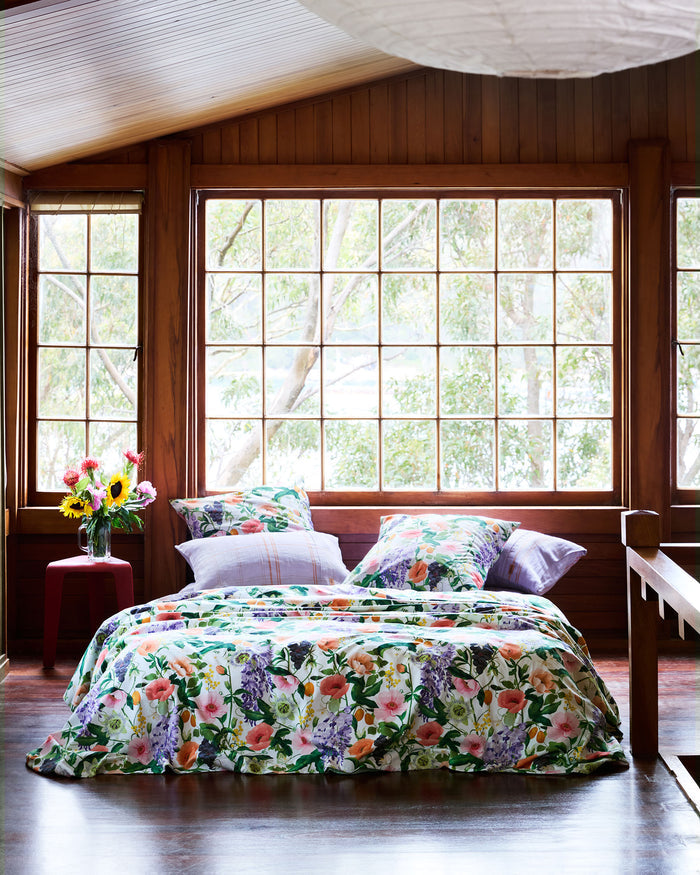 Spring In The Air Organic Cotton European Pillowcases