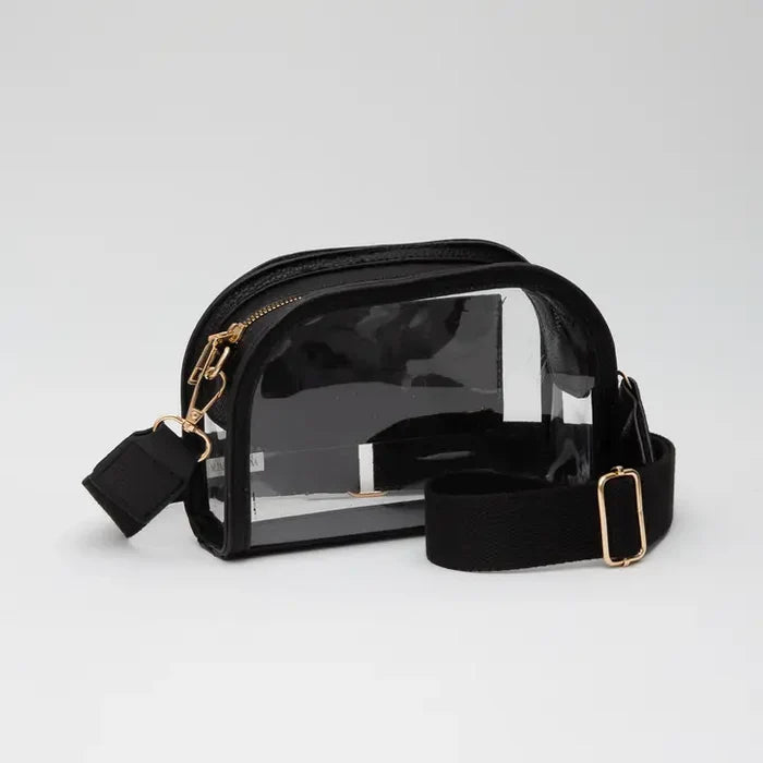 Stadium Clear Crossbody - Greige Goods