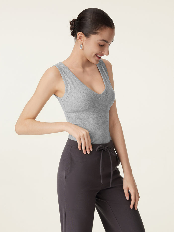 OGLmove V-neck Cotton New Airy Bra Tank