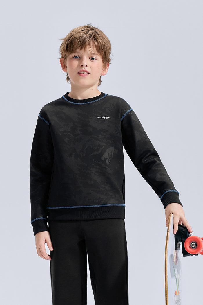 Sport Pullover **Charcoal Black**