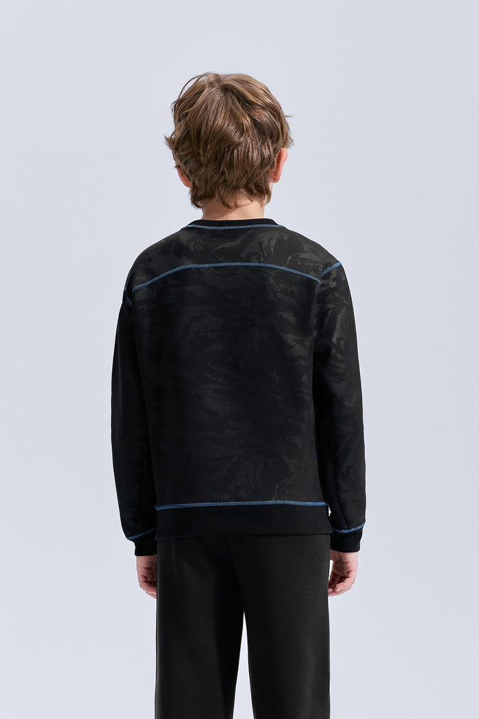 Sport Pullover **Charcoal Black**