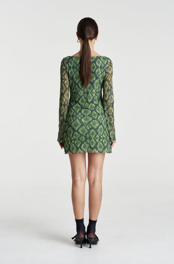 Summi Summi Hibernate A-Line Mini Dress - Viper Vip