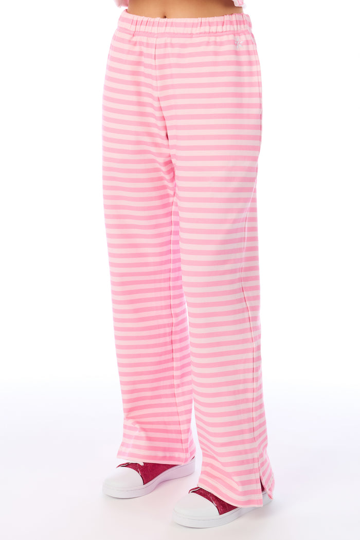Sunset Crew Pant in Pink Skies