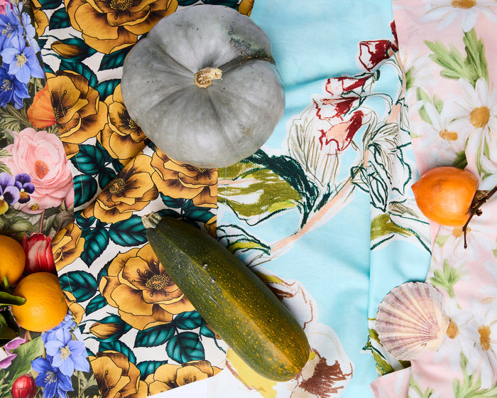 Sweet Daisy Tea Towel