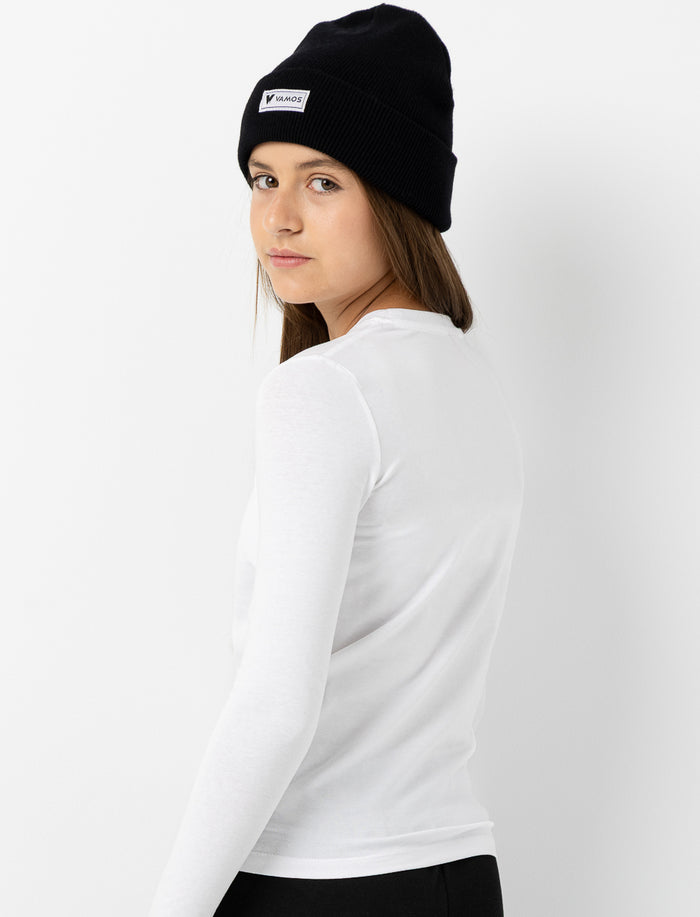 T-shirt ajusté à col rond