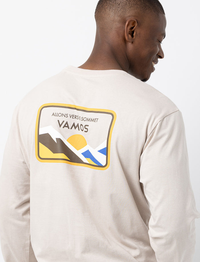 T-shirt avec imprimé au dos en coton bio