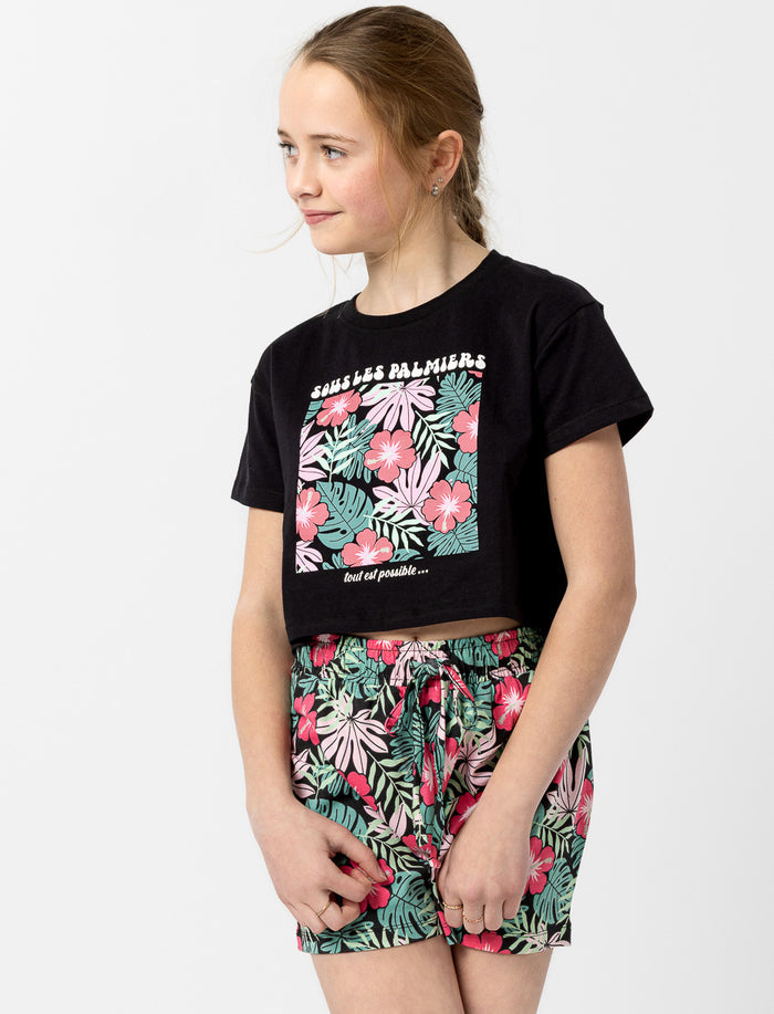 T-shirt court imprimé