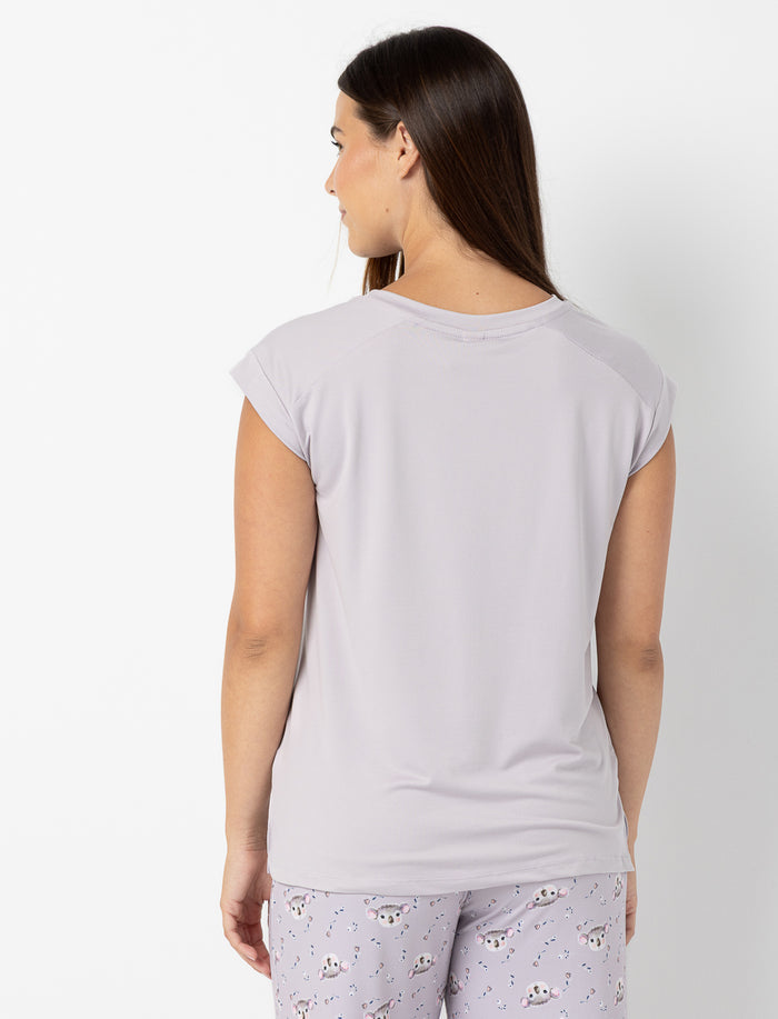 T-shirt de pyjama imprimé