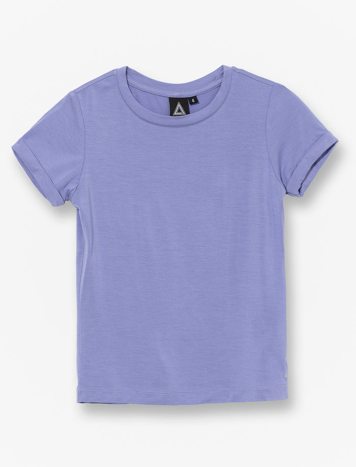 T-shirt de sport à col rond - petite fille