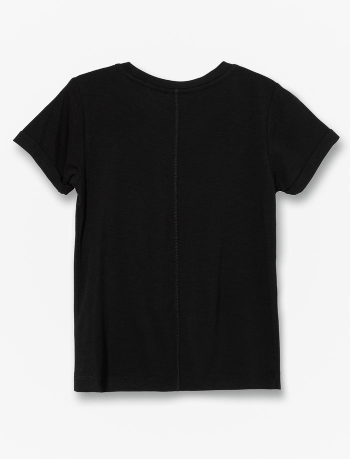 T-shirt de sport à col rond - petite fille
