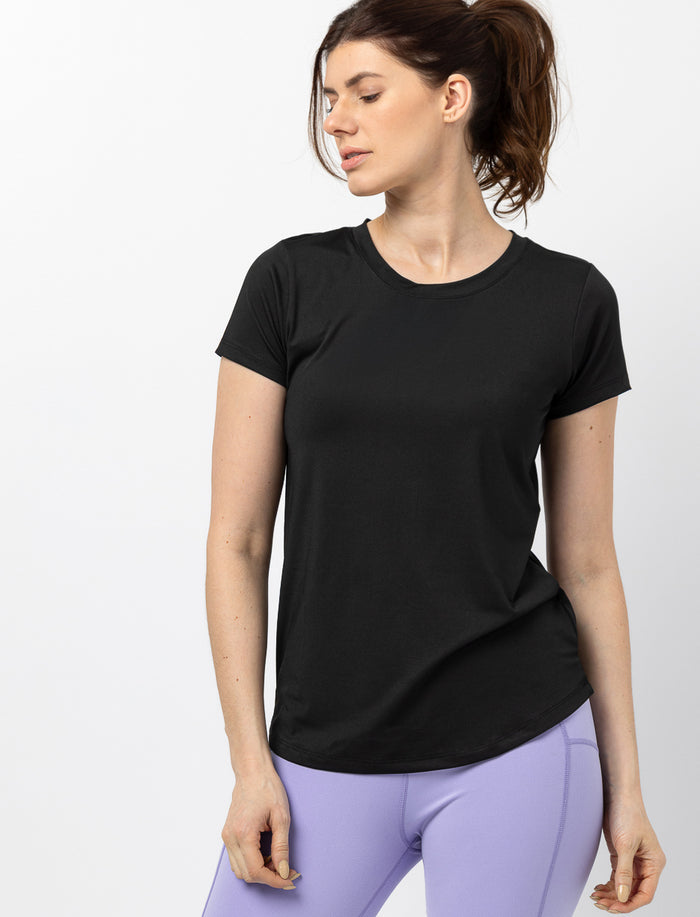 T-shirt de sport à col rond