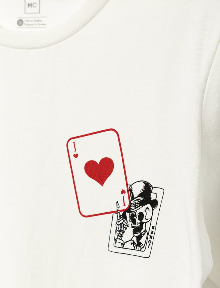 T-shirt en coton bio imprimé - ado garçon