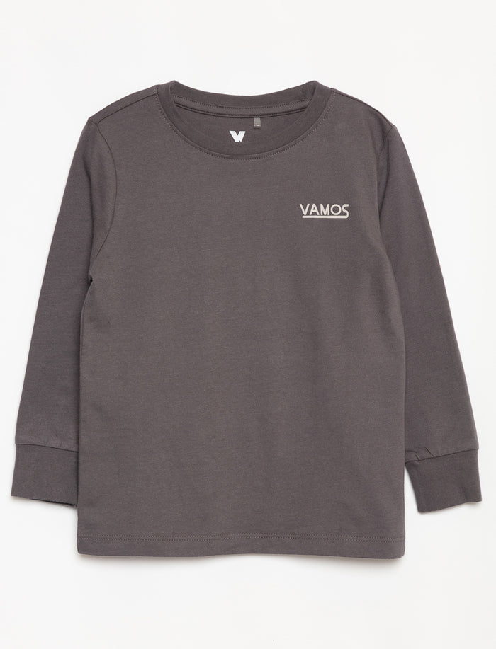 T-shirt en coton bio imprimé - petit garçon
