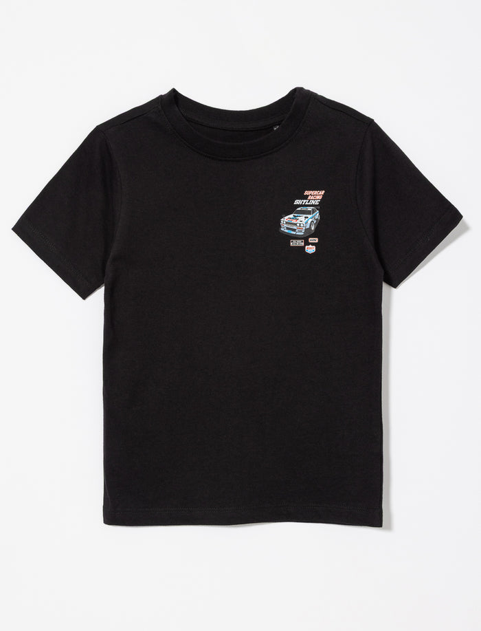 T-shirt en coton bio imprimé - petit garçon