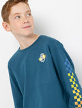 T-shirt en coton bio imprimé