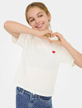 T-shirt en coton bio imprimé