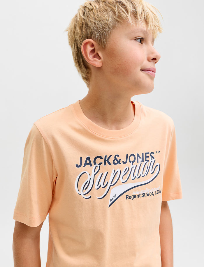T-shirt en coton bio imprimé