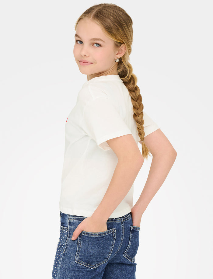 T-shirt en coton bio imprimé