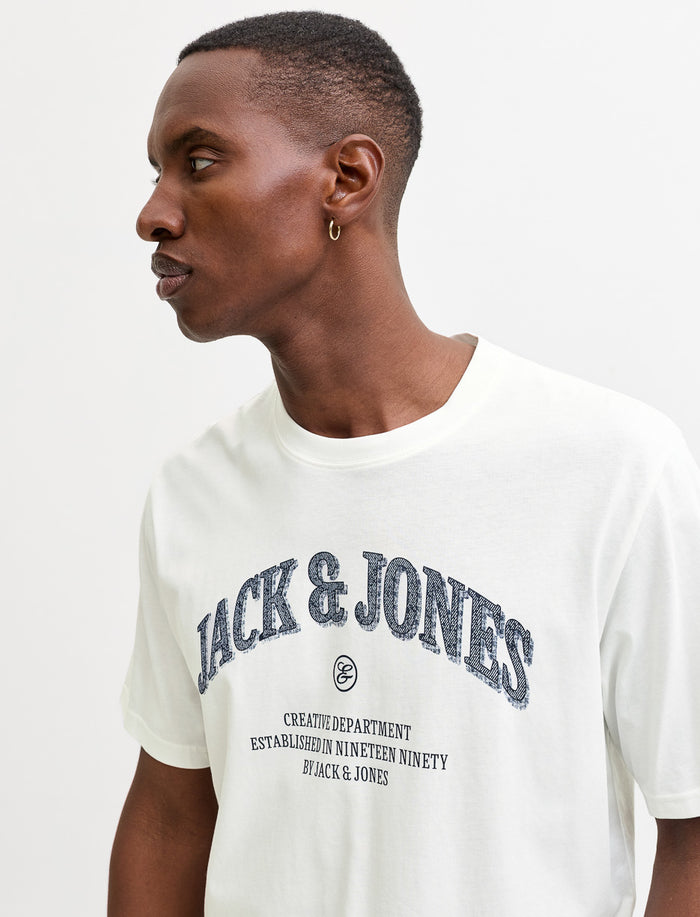T-shirt en coton bio imprimé