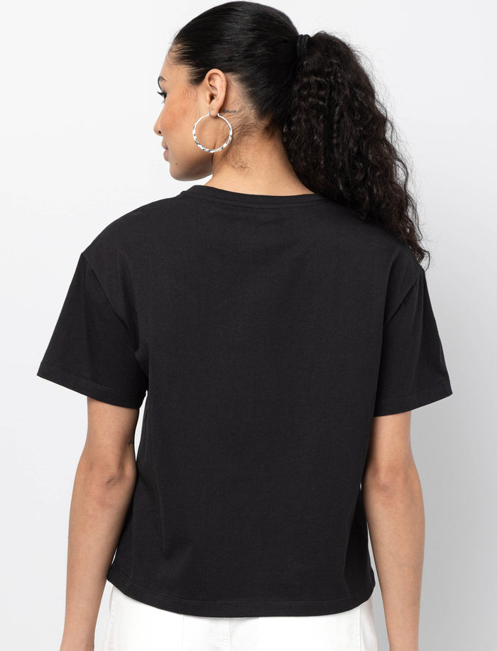 T-shirt en coton bio imprimé