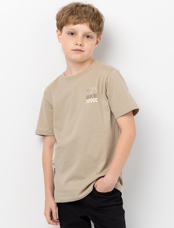 T-shirt en coton bio imprimé