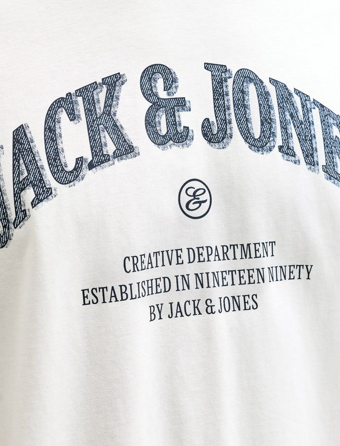 T-shirt en coton bio imprimé