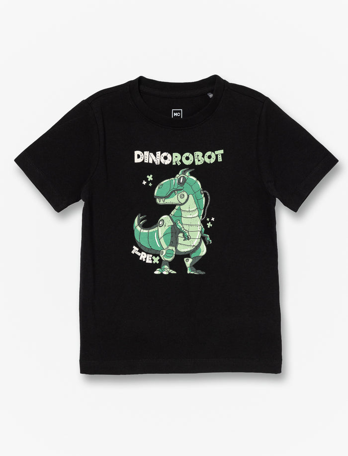 T-shirt imprimé à col rond - petit garçon