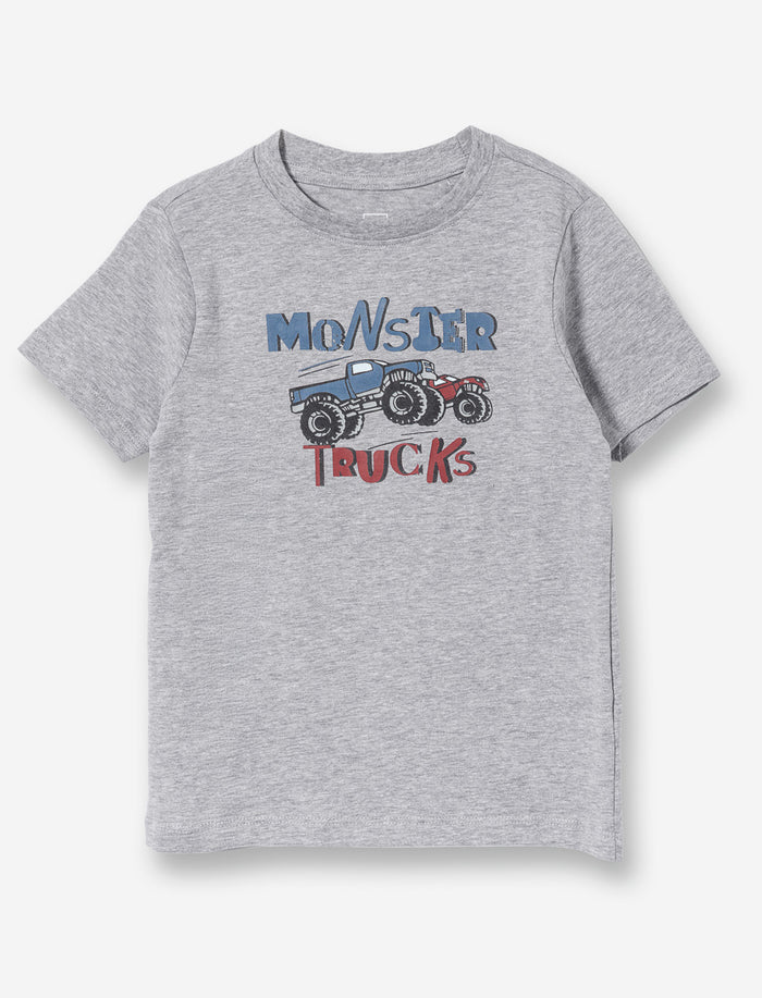 T-shirt imprimé à col rond - petit garçon