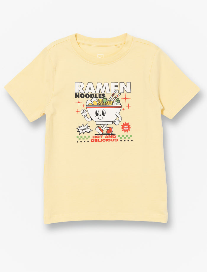 T-shirt imprimé à col rond - petit garçon