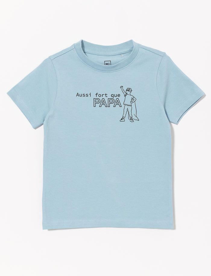 T-shirt imprimé à col rond - petit garçon