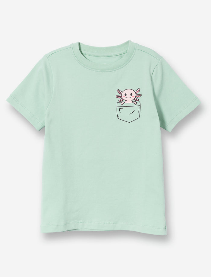 T-shirt imprimé à col rond - petit garçon