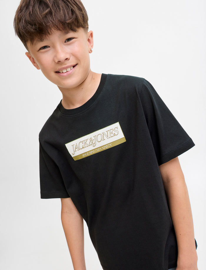 T-shirt imprimé à col rond