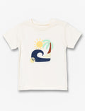 T-shirt imprimé à col rond