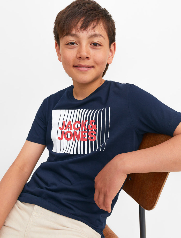 T-shirt imprimé à col rond