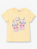 T-shirt imprimé à col rond