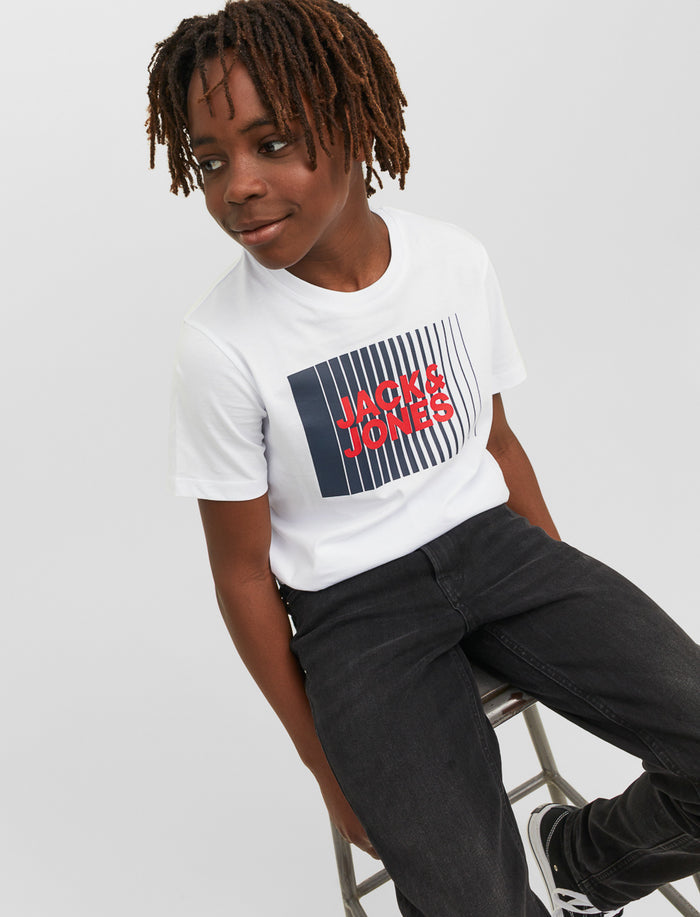 T-shirt imprimé à col rond